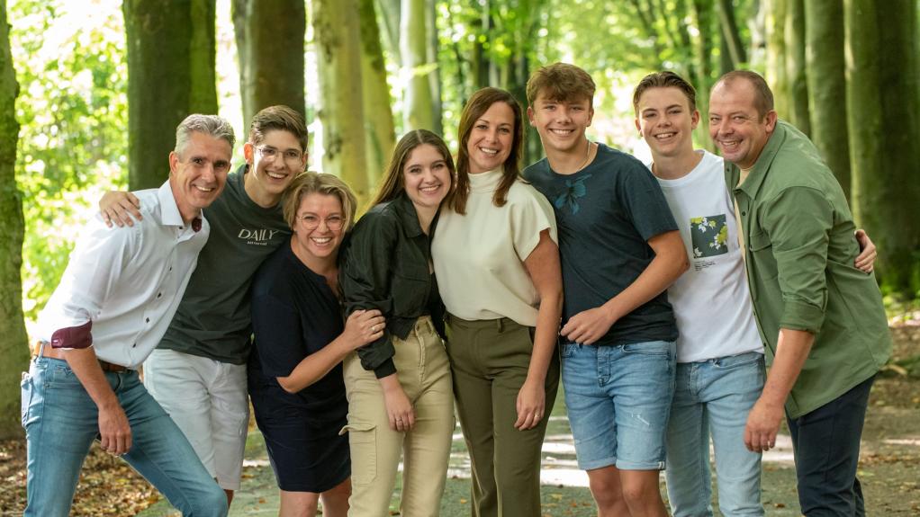 Fotoshoot familie in Heythuysen